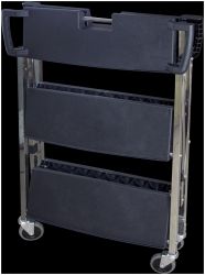 GenWare Large 3 Tier Foldable Trolley