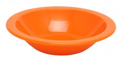 Harfield Polycarbonate Narrow Rim Coloured Bowls 17.3cm (10 Pack)