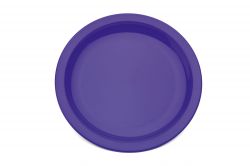 Harfield Polycarbonate Narrow Rim Coloured Plates 17cm (10 Pack)