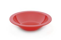 Harfield Polycarbonate Narrow Rim Coloured Bowls 17.3cm (10 Pack)