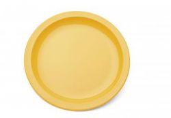 Harfield Polycarbonate Narrow Rim Coloured Plates 17cm (10 Pack)