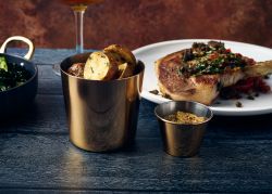 GenWare Gold Plated Serving Cup 8.5 x 8.5cm - Pack of 12