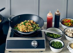 GenWare Non Stick Teflon Stainless Steel Wok 30cm