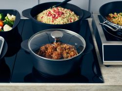 GenWare Glass Lid For Cast Aluminium Casserole Dish 28cm