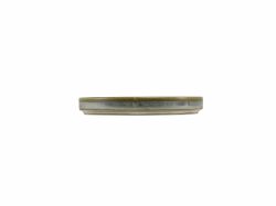 Terra Porcelain Matt Grey Low Presentation Plate 14cm - Pack of 12