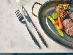 Genware Teardrop Table Fork 18/0 (Dozen)
