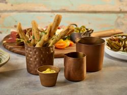 GenWare Copper Vintage Steel Ramekin 71ml/ 2.5oz - Pack of 24