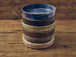 Terra Porcelain Rustic Copper Presentation Bowl 18cm - Pack of 6