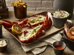 Galvanised Steel Tray 31.5x21.5x2cm Hammered Copper - Pack of 12