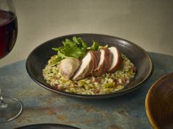 Terra Porcelain Black Deep Coupe Plate 25cm - Pack of 6
