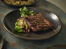 Terra Porcelain Black Deep Coupe Plate 28cm - Pack of 3