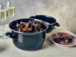 Terra Porcelain Rose Coupe Plate 19cm - Pack of 6