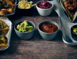 GenWare Melamine Matt Grey Ripple Ramekin 56ml/ 2oz - Pack of 24