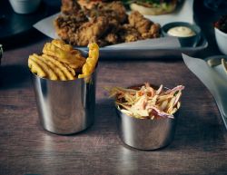 GenWare Stainless Steel Mini Serving Cup 8 x 5cm - Pack of 12