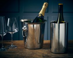 Aluminium Wine Bucket With Ring Hdls  3.25Ltr