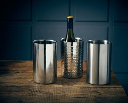 GenWare Satin Stainless Steel Wine Cooler