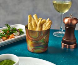 GenWare Burnt Copper Serving Cup 8.5 x 8.5cm - Pack of 12