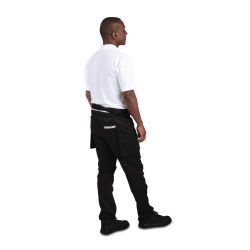 Whites Waist Apron Polycotton Black