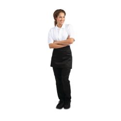 Whites Waist Apron Polycotton Black