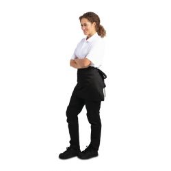 Whites Waist Apron Polycotton Black
