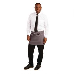 Whites Bistro Apron Polycotton Charcoal