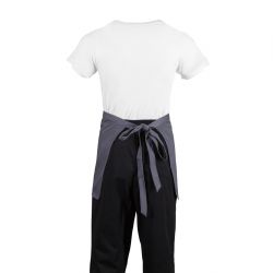 Whites Bistro Apron Polycotton Charcoal