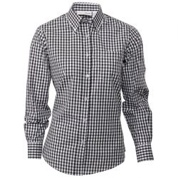 Chef Works Womens Gingham Shirt Black