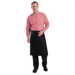 Chef Works Mens Gingham Shirt Red