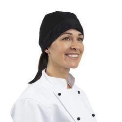 Chefs Bandana Black