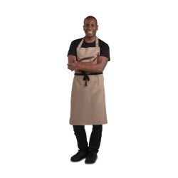 Whites Bib Apron Polycotton Tan
