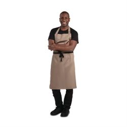 Whites Bib Apron Polycotton Tan