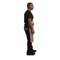 Whites Bib Apron Polycotton Tan