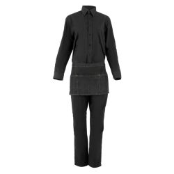 Chef Works Urban Memphis Waist Apron Black