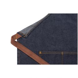Chef Works Urban Memphis Bib Apron Indigo