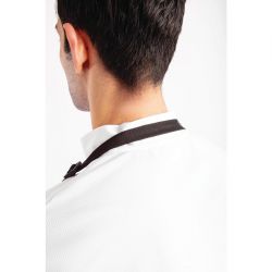 Chef Works Two Patch Pocket Bib Apron Black