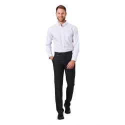 Brook Taverner Mens Long Leg Mars Black Waiting Trousers