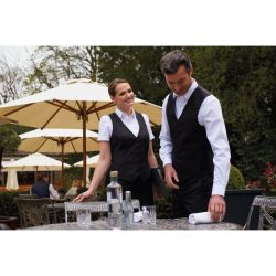 Brook Taverner Mens Mercury Black Waistcoat
