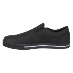 Slipbuster Microfibre Slip-on Shoe Matte Black