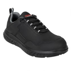 Slipbuster Microfibre Safety Trainer Matte Black