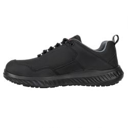 Slipbuster Microfibre Safety Trainer Matte Black