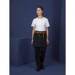 Southside Waist Apron Denim Blue with Tan Ties