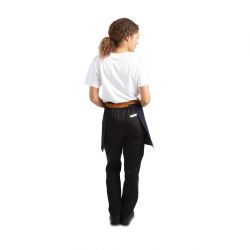 Southside Waist Apron Denim Blue with Tan Ties
