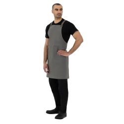 Southside Cotton Canvas Bib Apron Khaki