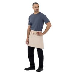 Southside Cotton Canvas Waist Apron Stone