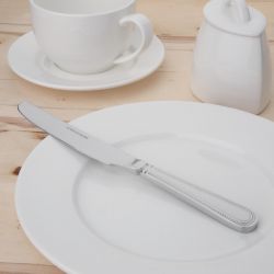 Olympia Bead Solid Handle Table Knife (12 pack)