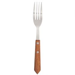 Olympia Steak Forks Wooden Handle (12 pack)