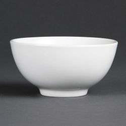 Olympia Whiteware Rice Bowls 130mm 390ml (12 Pack)