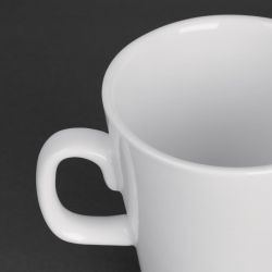Olympia Whiteware Latte Mugs 310ml 11oz (12 Pack)