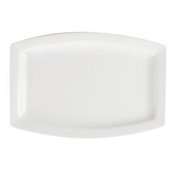 Olympia Whiteware Rectangular Plates 320mm (6 Pack)