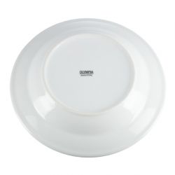 Olympia Whiteware Deep Plates 270mm 430ml (6 Pack)